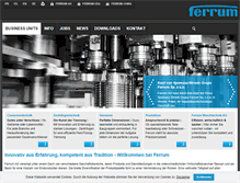Tablet Screenshot of ferrum.net