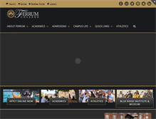Tablet Screenshot of ferrum.edu